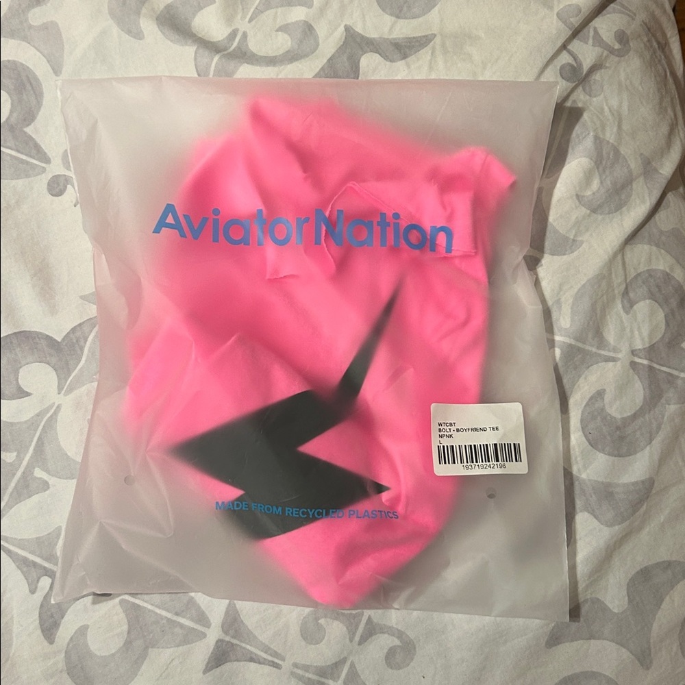 NWT Aviator Nation Bolt Boyfriend Tee - Picture 4 of 5